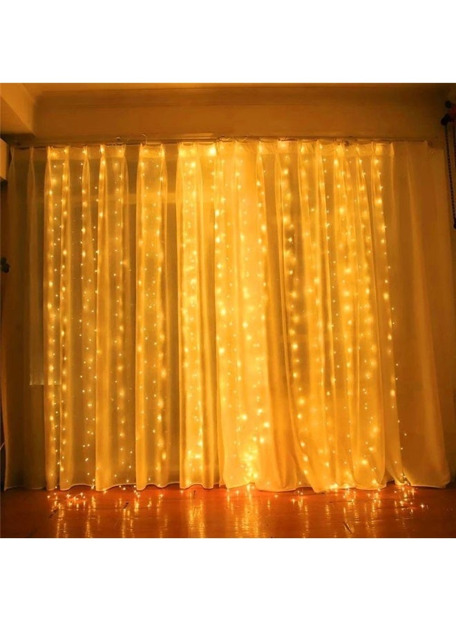Noon East Ramadan LED Usb Copper Wire Curtain Light String - Image 2
